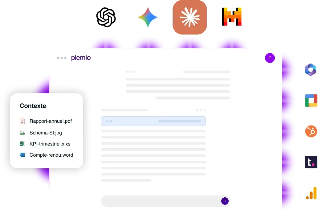 Plemio plateforme ia