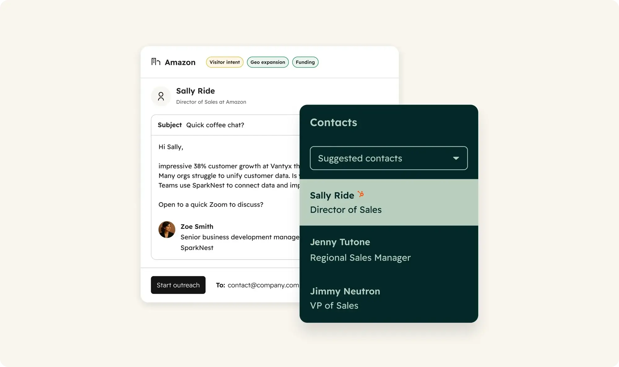 prospecting agent de hubspot